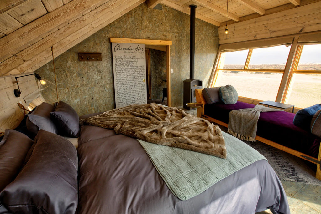 Room at Shipwreck Lodge, Skeleton Coast, Namibia.