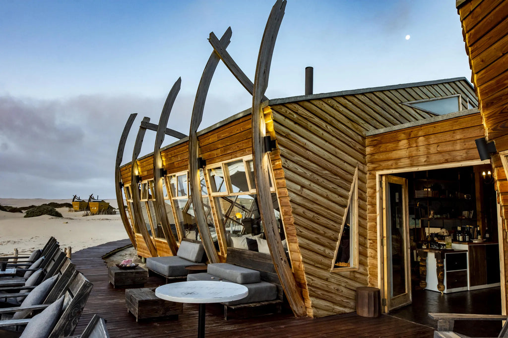 Views at Shipwreck Lodge, Skeleton Coast, Namibia.