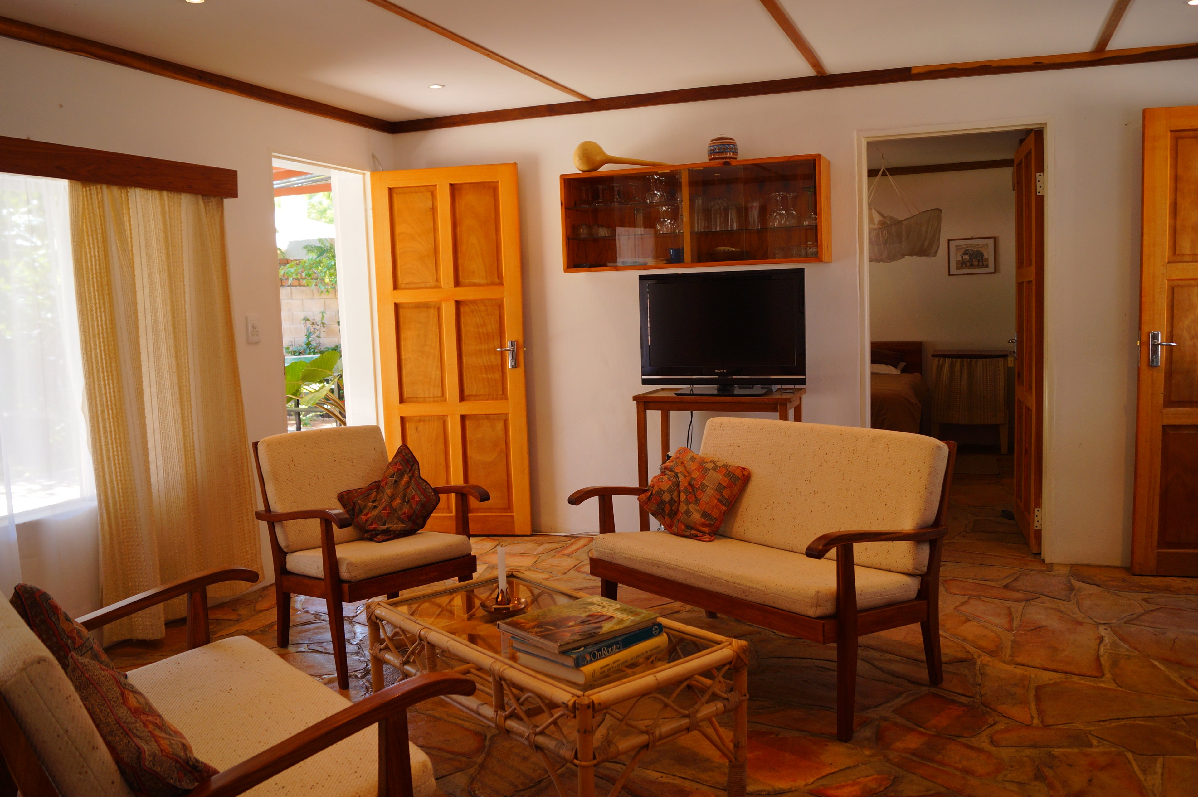 Entrance to cottage
