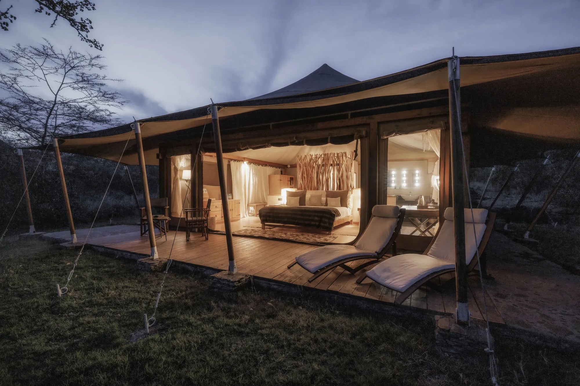 Elewana Loisaba Tented Camp at Elewana Loisaba Tented Camp, Loisaba Conservancy, Kenya.