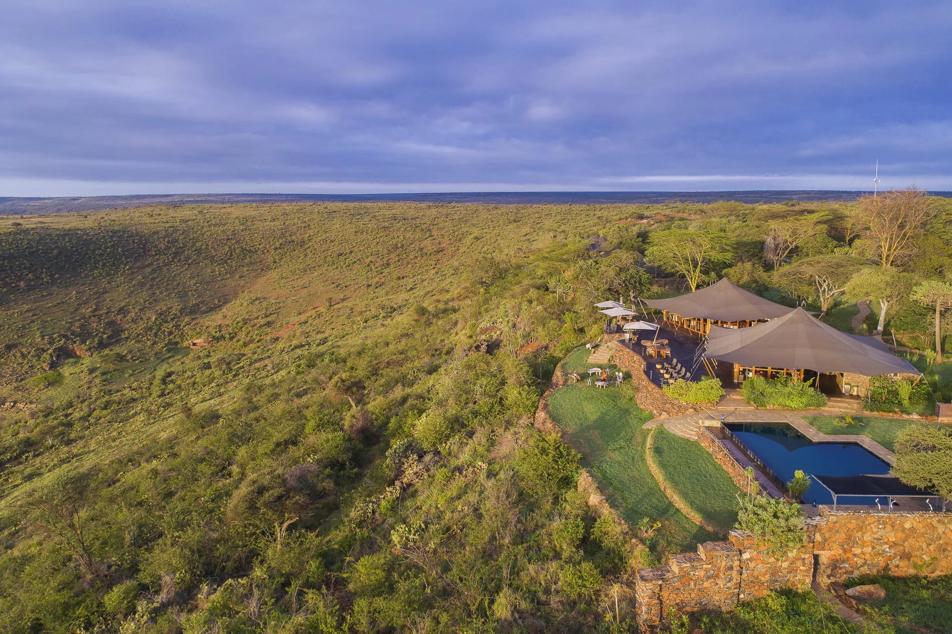 Elewana Loisaba Tented Camp at Elewana Loisaba Tented Camp, Loisaba Conservancy, Kenya.