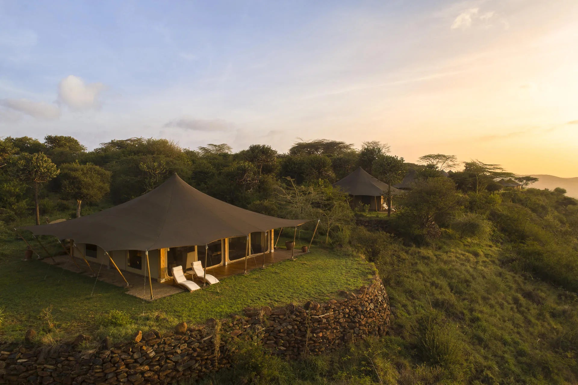 Elewana Loisaba Tented Camp at Elewana Loisaba Tented Camp, Loisaba Conservancy, Kenya.