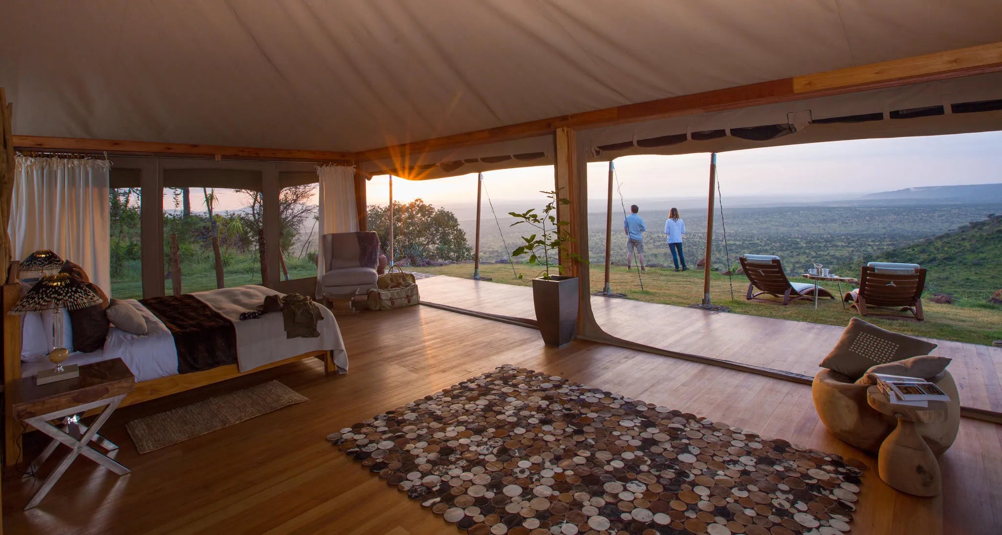 Elewana Loisaba Tented Camp at Elewana Loisaba Tented Camp, Loisaba Conservancy, Kenya.