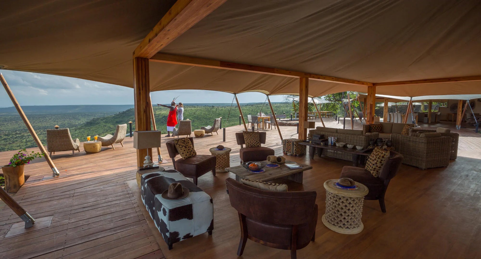 Elewana Loisaba Tented Camp at Elewana Loisaba Tented Camp, Loisaba Conservancy, Kenya.