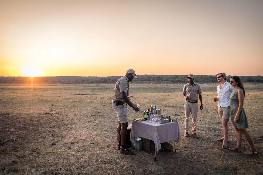 Eastcamp dawn at Matetsi Victoria Falls, Matetsi Private Game Reserve, Zimbabwe.