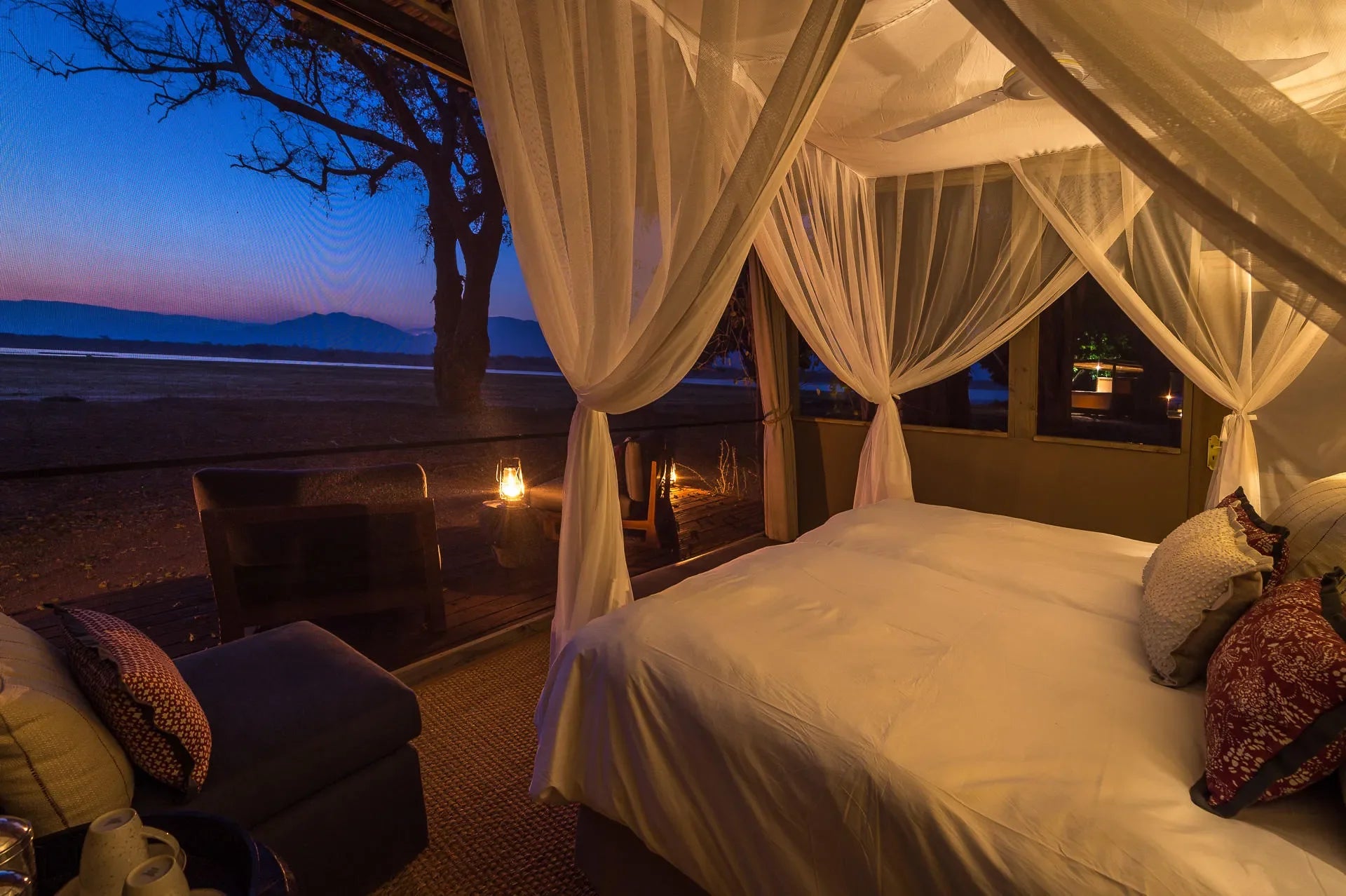 Wilderness Little Ruckomechi at Wilderness Little Ruckomechi, Mana Pools National Park, Zimbabwe.