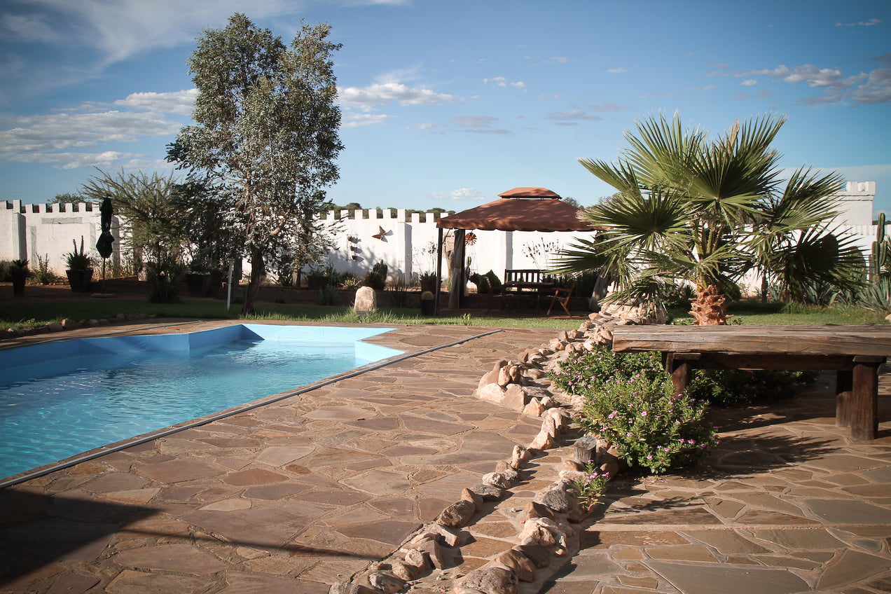 Swimming pool area