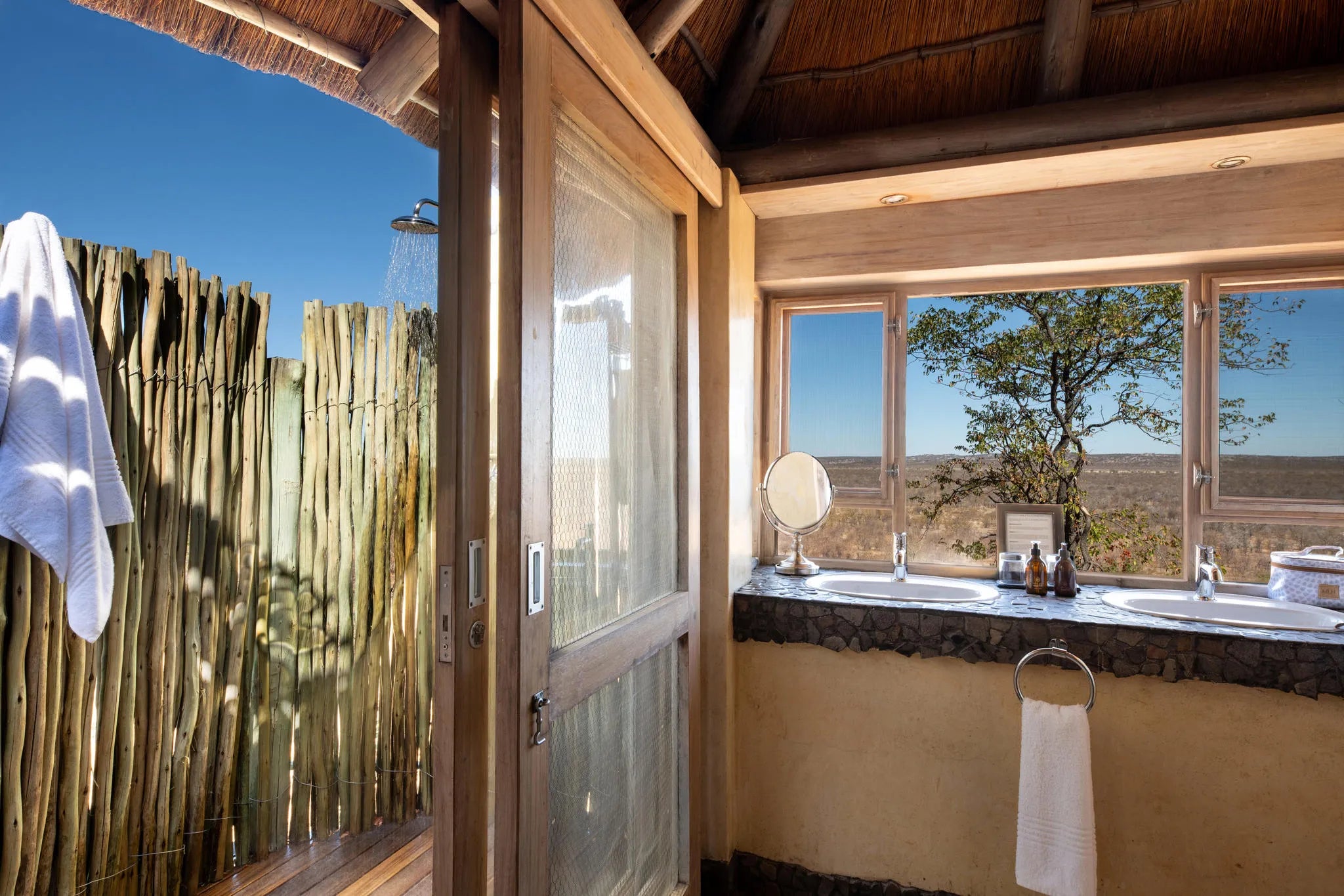 Ongava Lodge at Ongava Lodge, Ongava Private Game Reserve, Namibia.