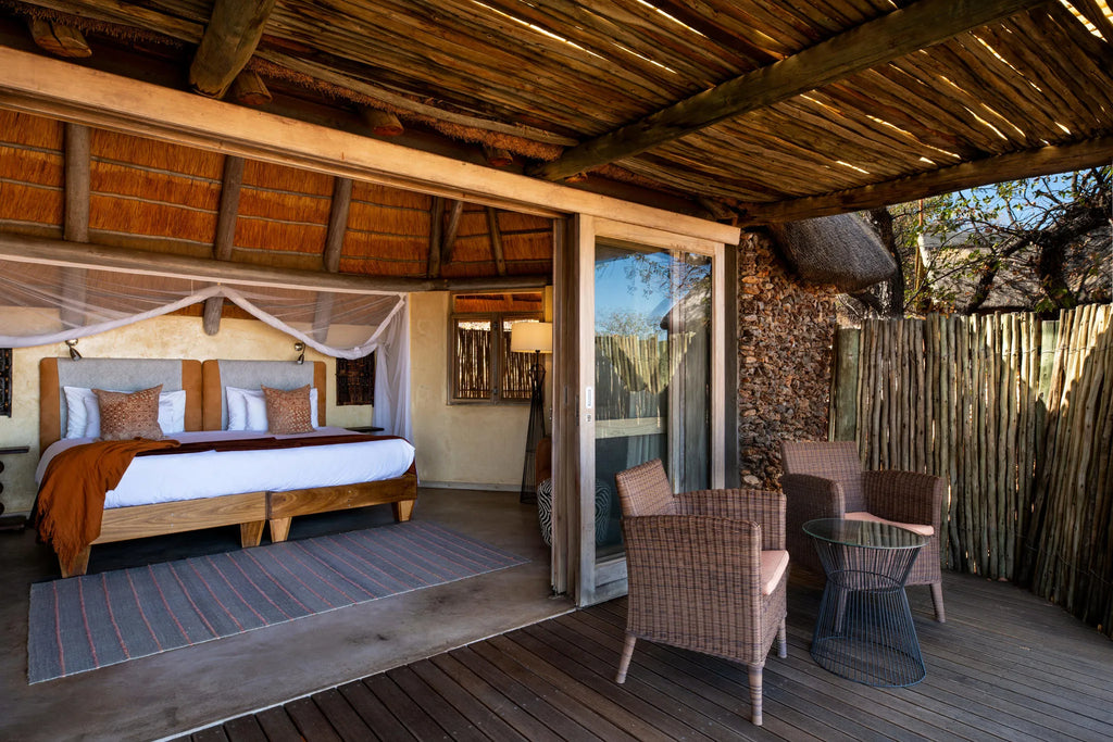 Ongava Lodge at Ongava Lodge, Ongava Private Game Reserve, Namibia.