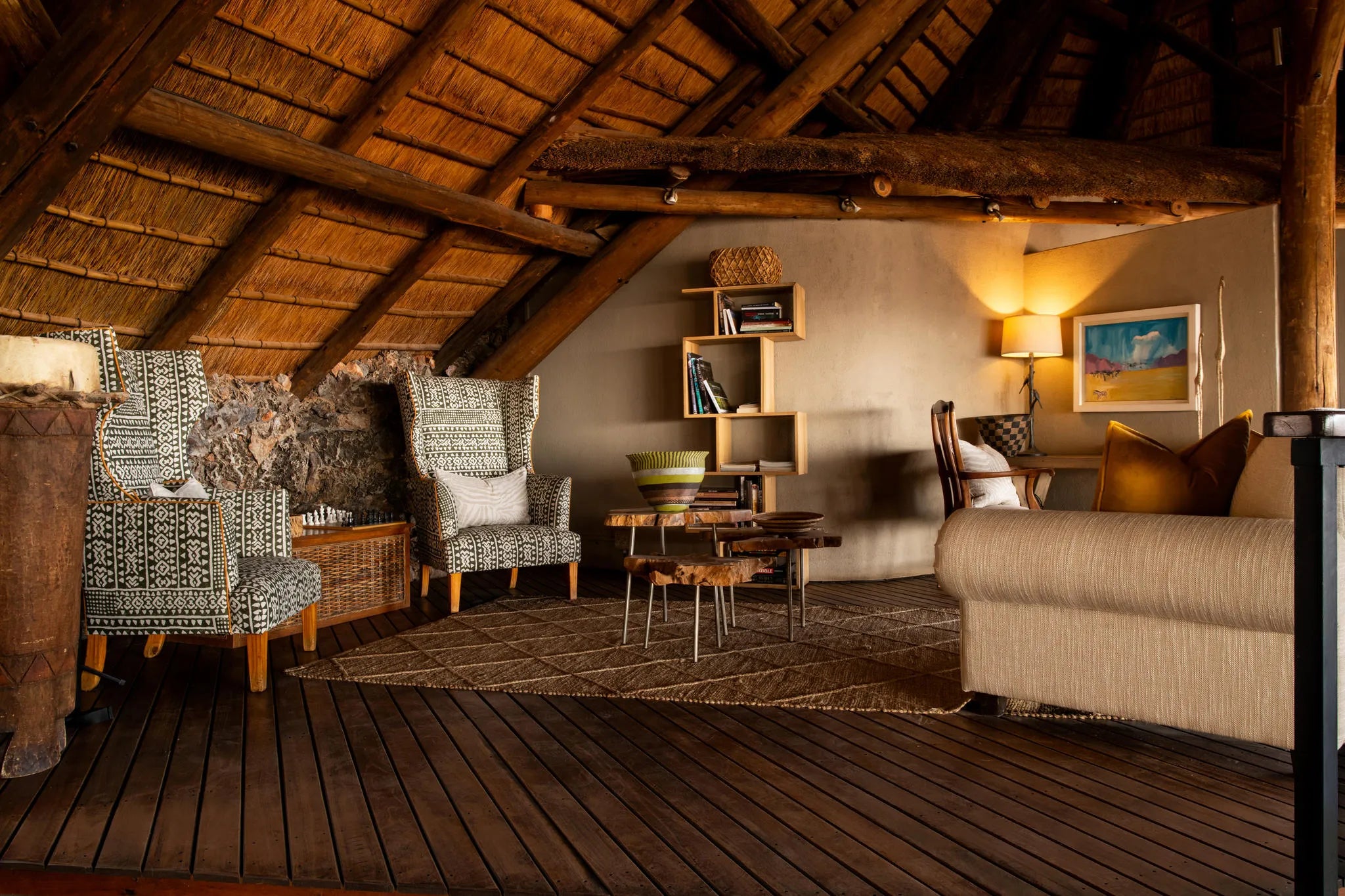 Ongava Lodge at Ongava Lodge, Ongava Private Game Reserve, Namibia.