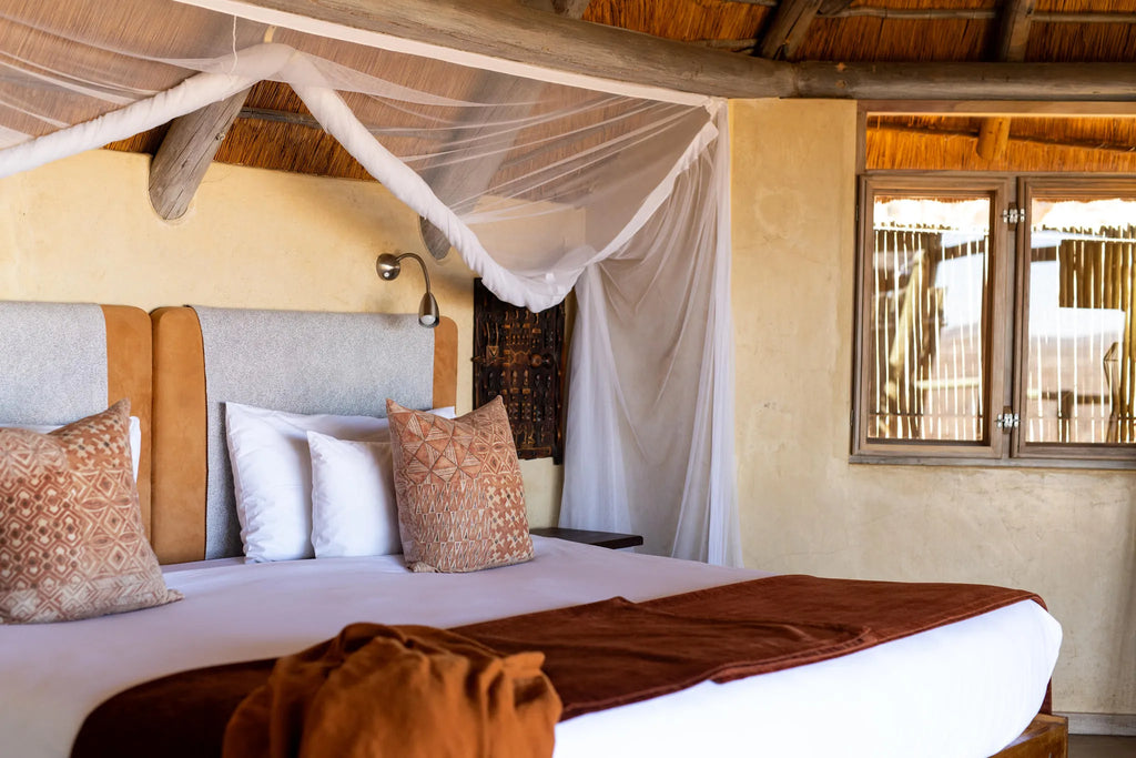 Ongava Lodge at Ongava Lodge, Ongava Private Game Reserve, Namibia.