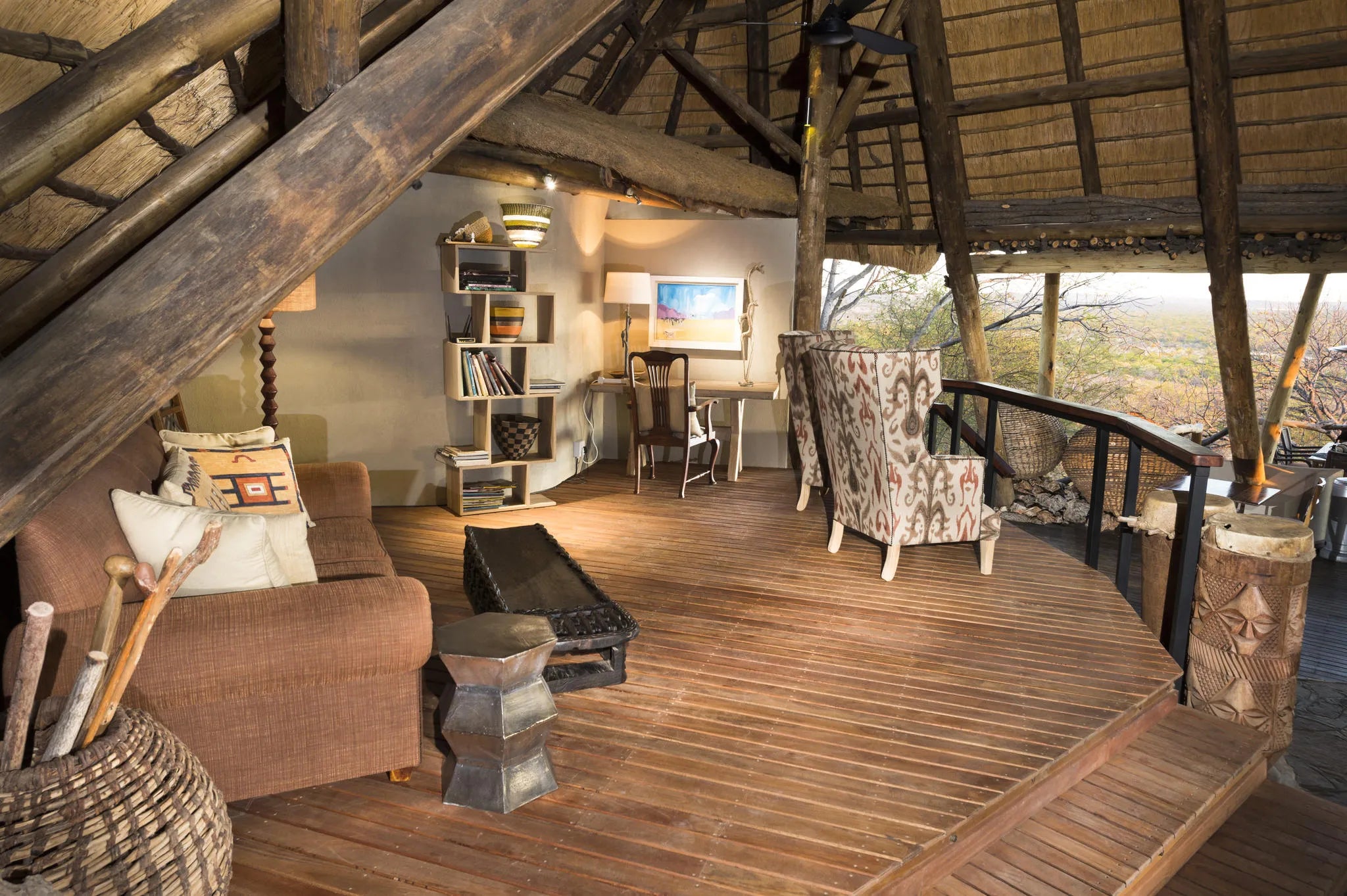 Ongava Lodge at Ongava Lodge, Ongava Private Game Reserve, Namibia.