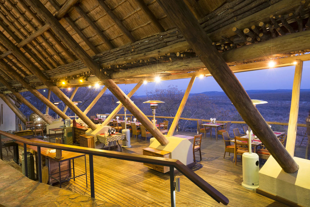 Ongava Lodge at Ongava Lodge, Ongava Private Game Reserve, Namibia.