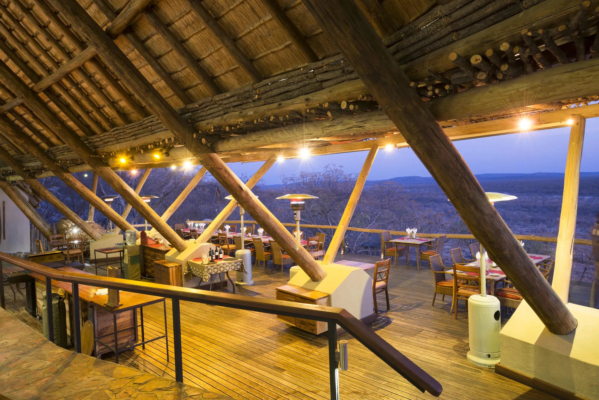Ongava Lodge at Ongava Lodge, Ongava Private Game Reserve, Namibia.
