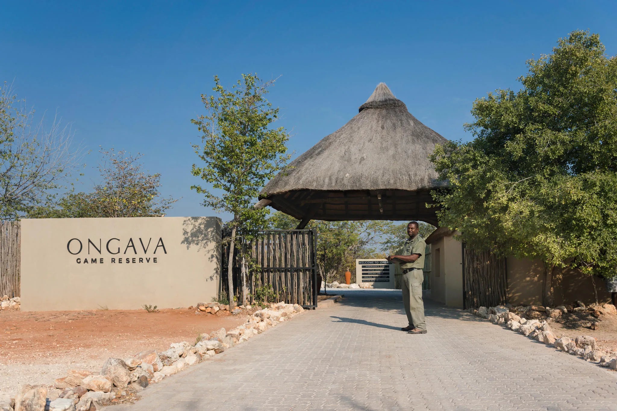 Ongava Game Reserve at Ongava Lodge, Ongava Private Game Reserve, Namibia.