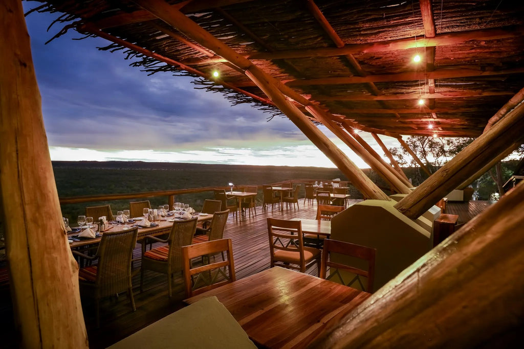 Ongava Lodge at Ongava Lodge, Ongava Private Game Reserve, Namibia.