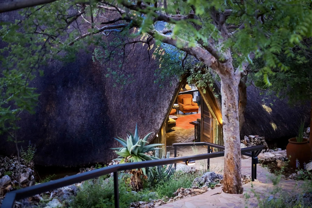 Ongava Lodge at Ongava Lodge, Ongava Private Game Reserve, Namibia.
