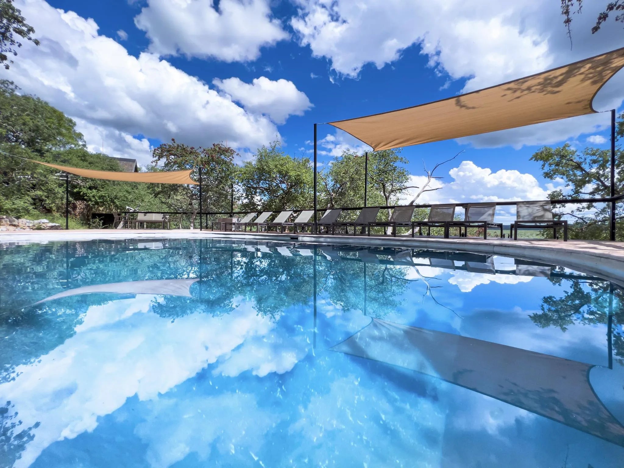 Ongava Lodge at Ongava Lodge, Ongava Private Game Reserve, Namibia.