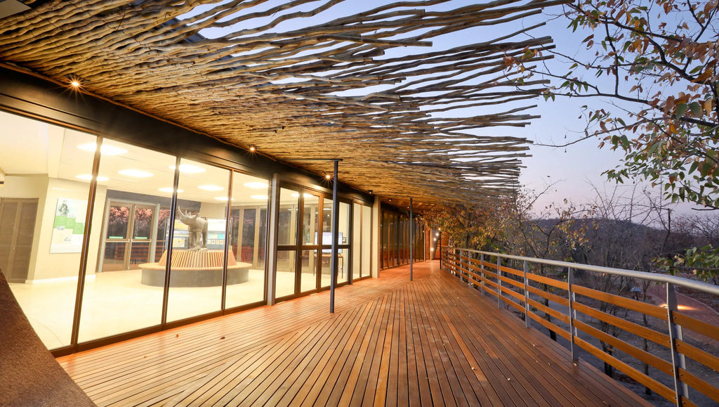 ORC Visitor Centre at Ongava Lodge, Ongava Private Game Reserve, Namibia.