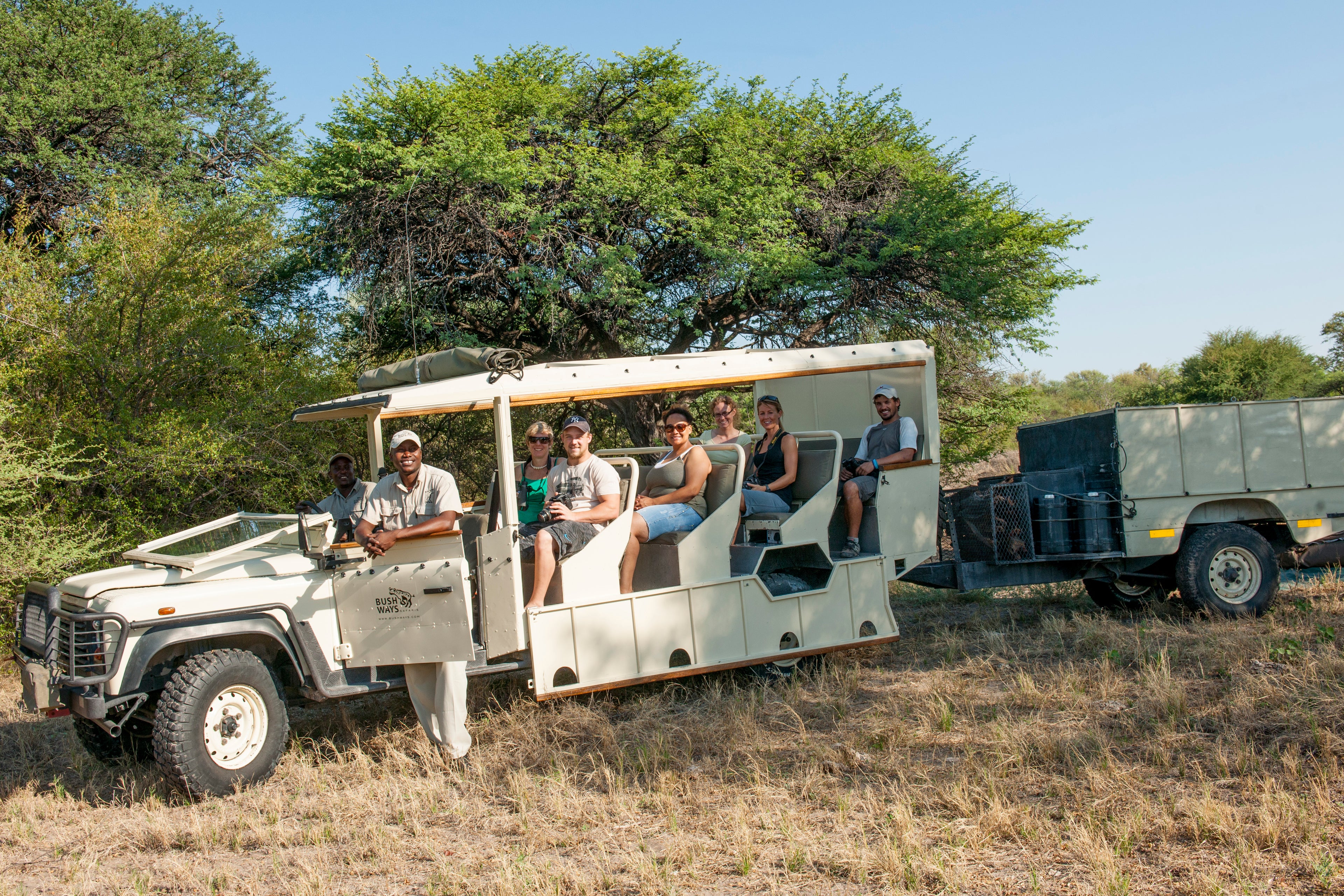 The Bush Ways custom-built safari vehicle