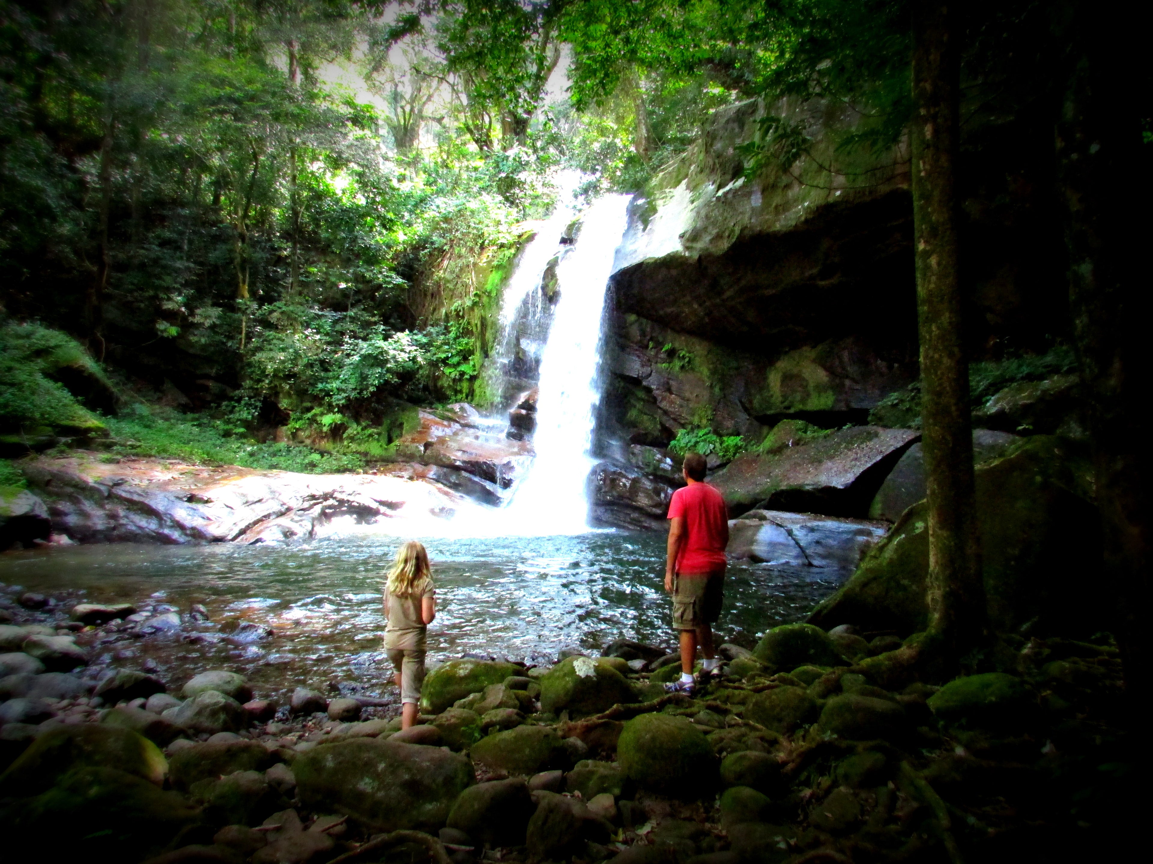 Splash pool - Sanje waterfall
