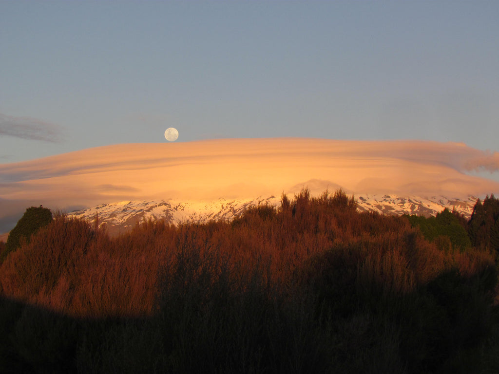 Watch the moon rise from your suite