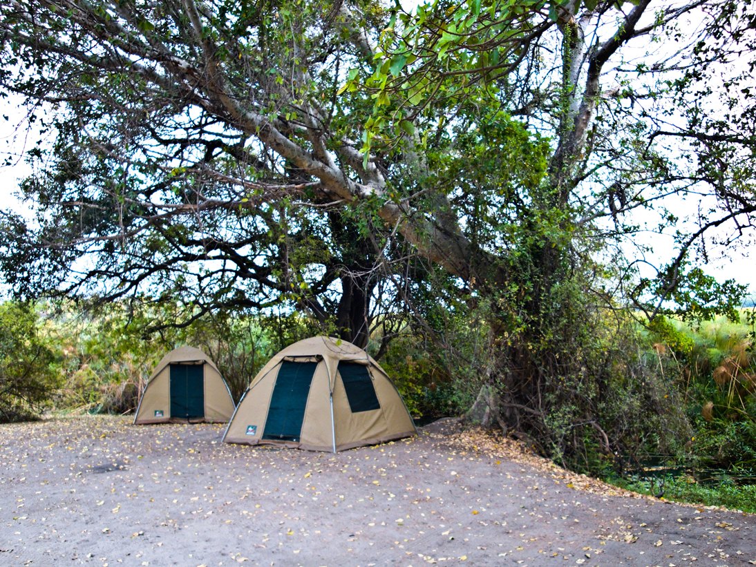 3m x 3m canvas bow tents