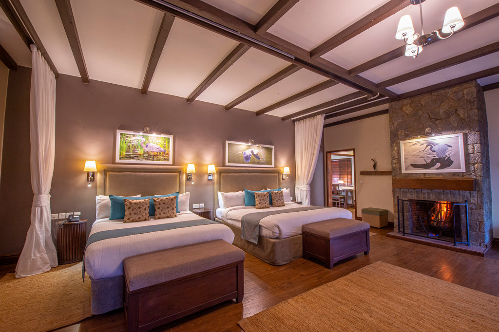 Twin Villa bedroom area