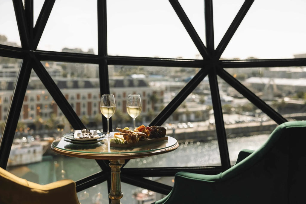 The Willaston Bar at The Silo Hotel, Cape Town, South Africa.