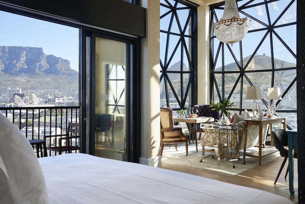 Deluxe Superior Suite at The Silo Hotel, Cape Town, South Africa.