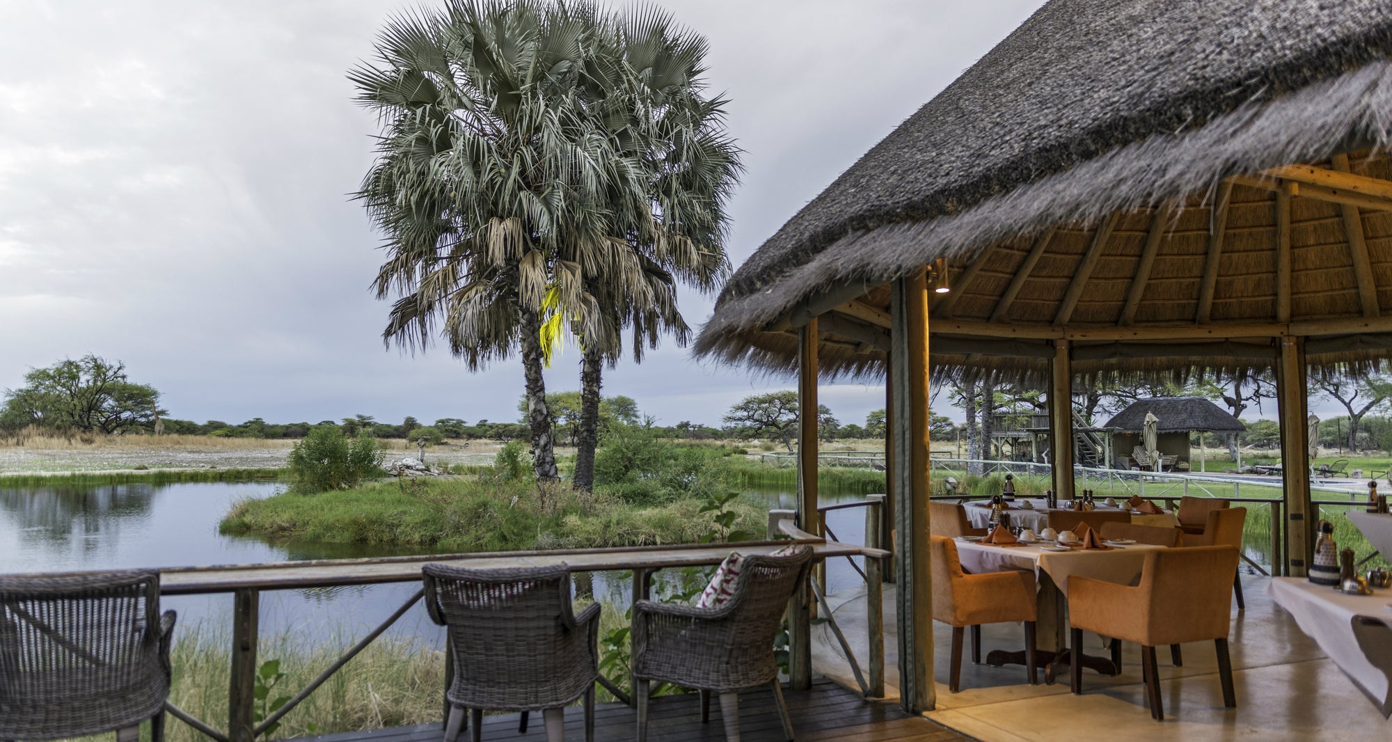 Dining at Onguma