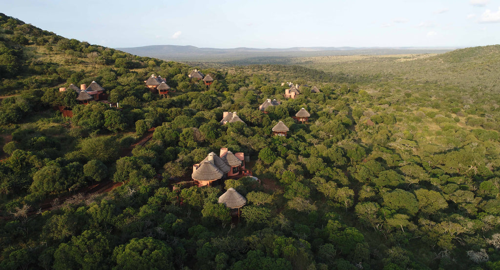 Thanda Safari Lodge Aerial View