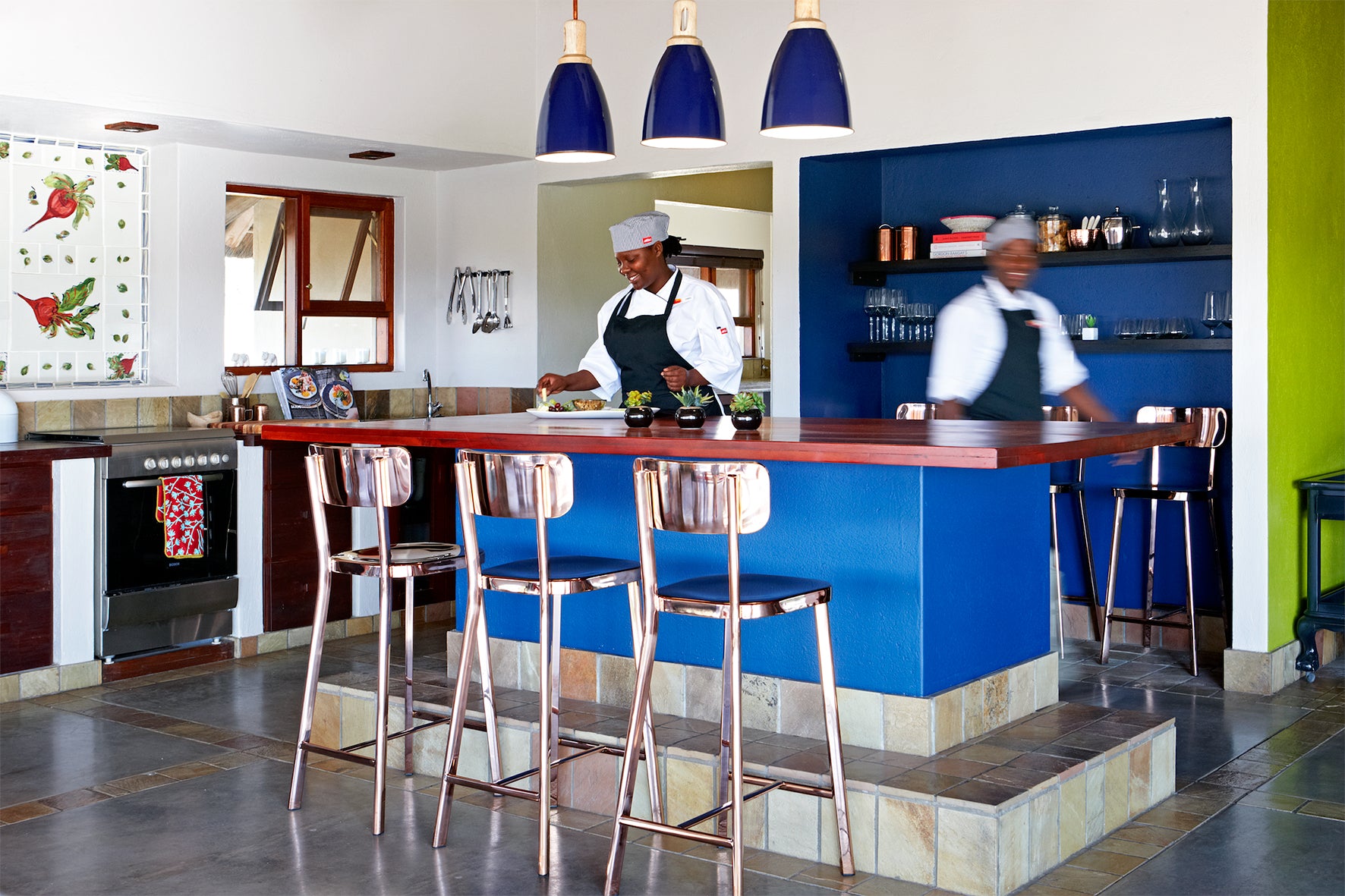Jaci's Sabi House Open Kitchen