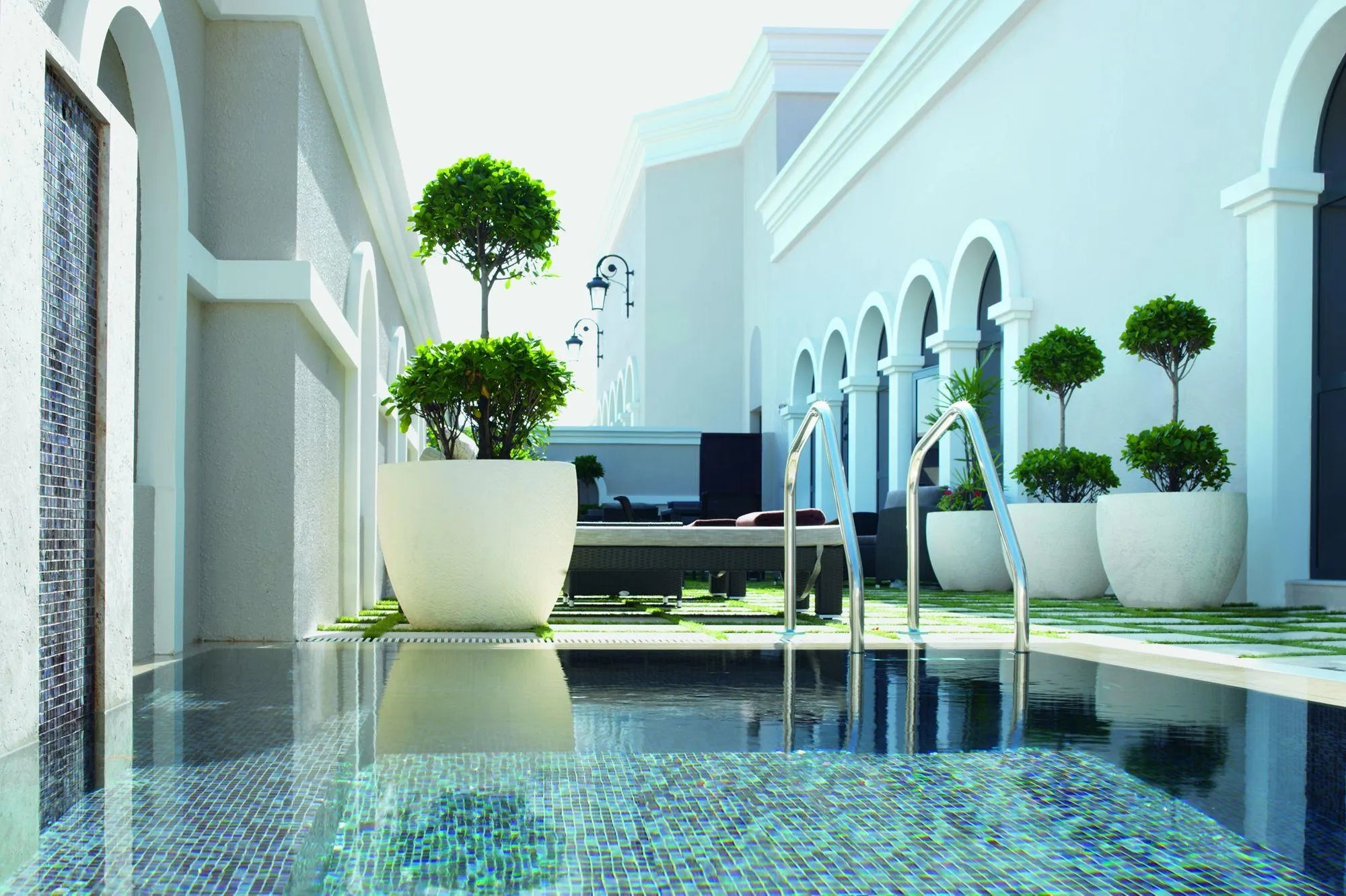 Plung Pool in ESPA at The Ritz-Carlton Abu Dhabi Grand Canal, Abu Dhabi, United Arab Emirates.