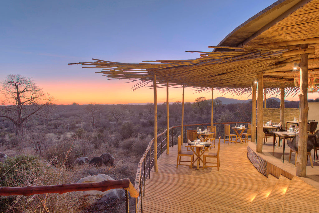 Jabali Ridge - Dining Room Overlooking the Baobab Forest