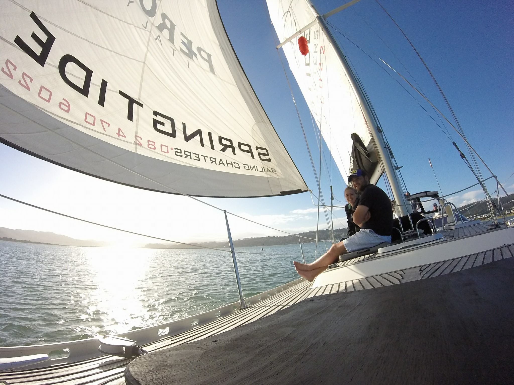 Enjoy the wind, the salt and the sun!