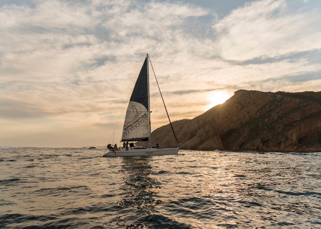 Meet us where the sun touches the horizon...