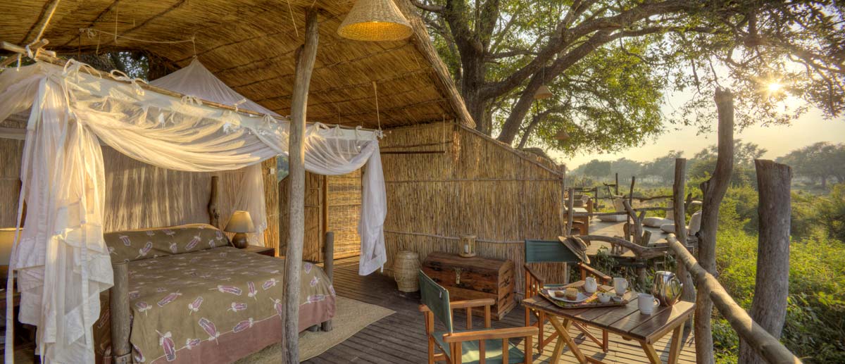 Masterbedroom in Treehouse