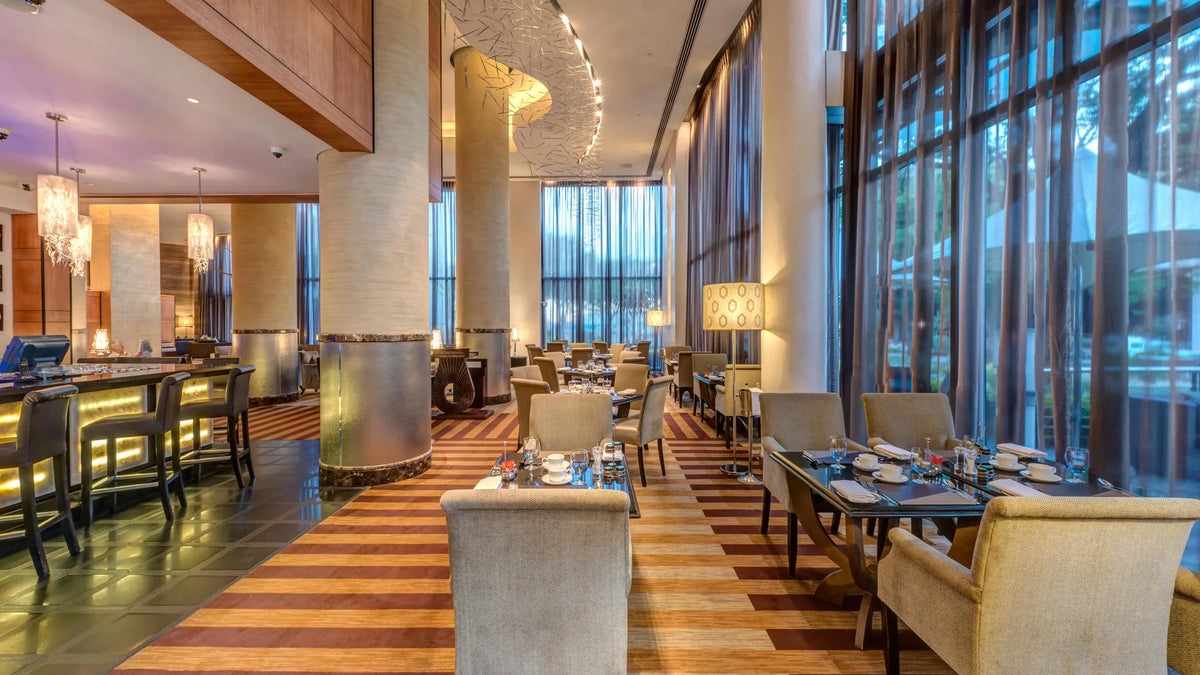 Interior at InterContinental Johannesburg O.R. Tambo Airport, Johannesburg, South Africa.