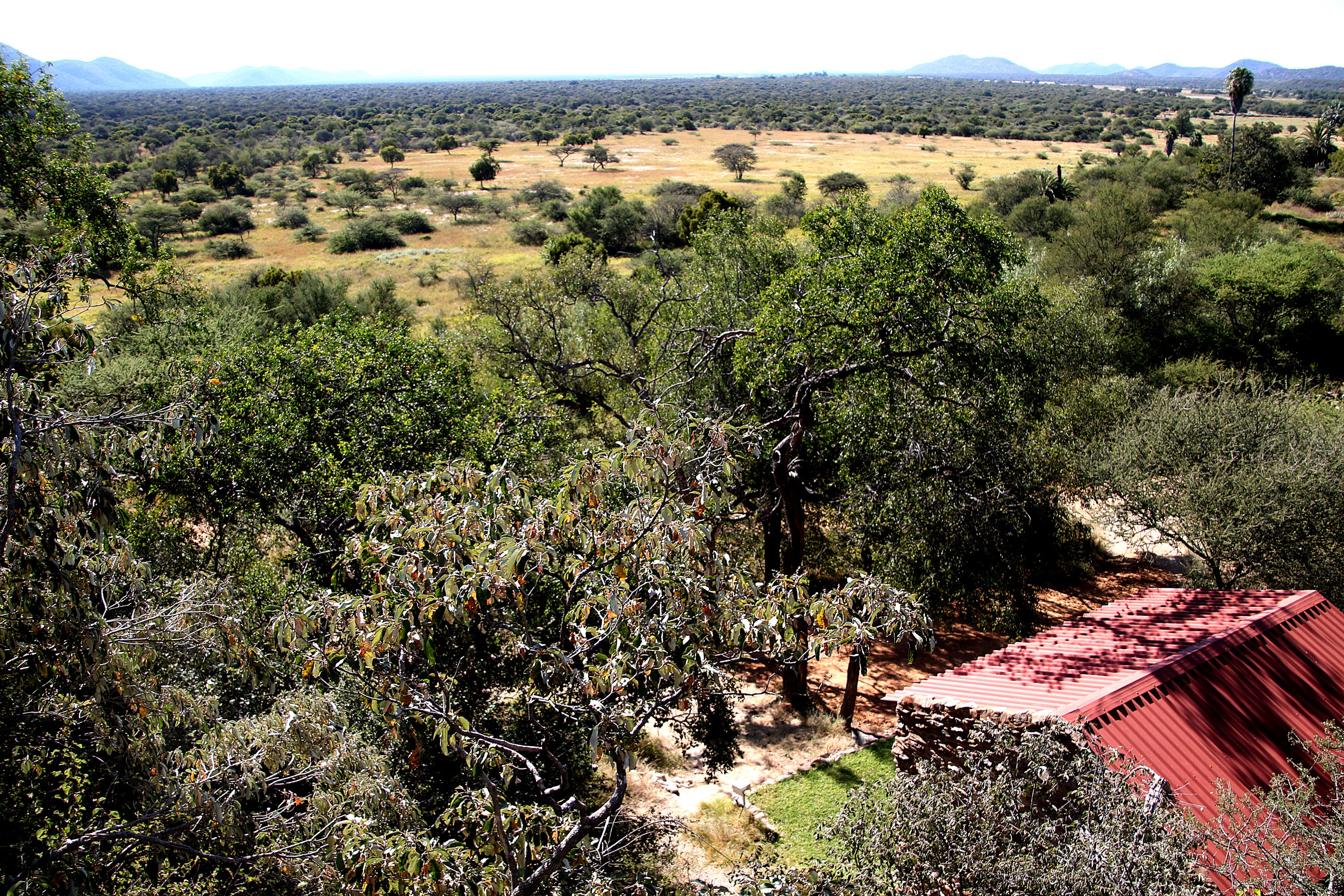 Ghaub Campsite - View from the top of the rock