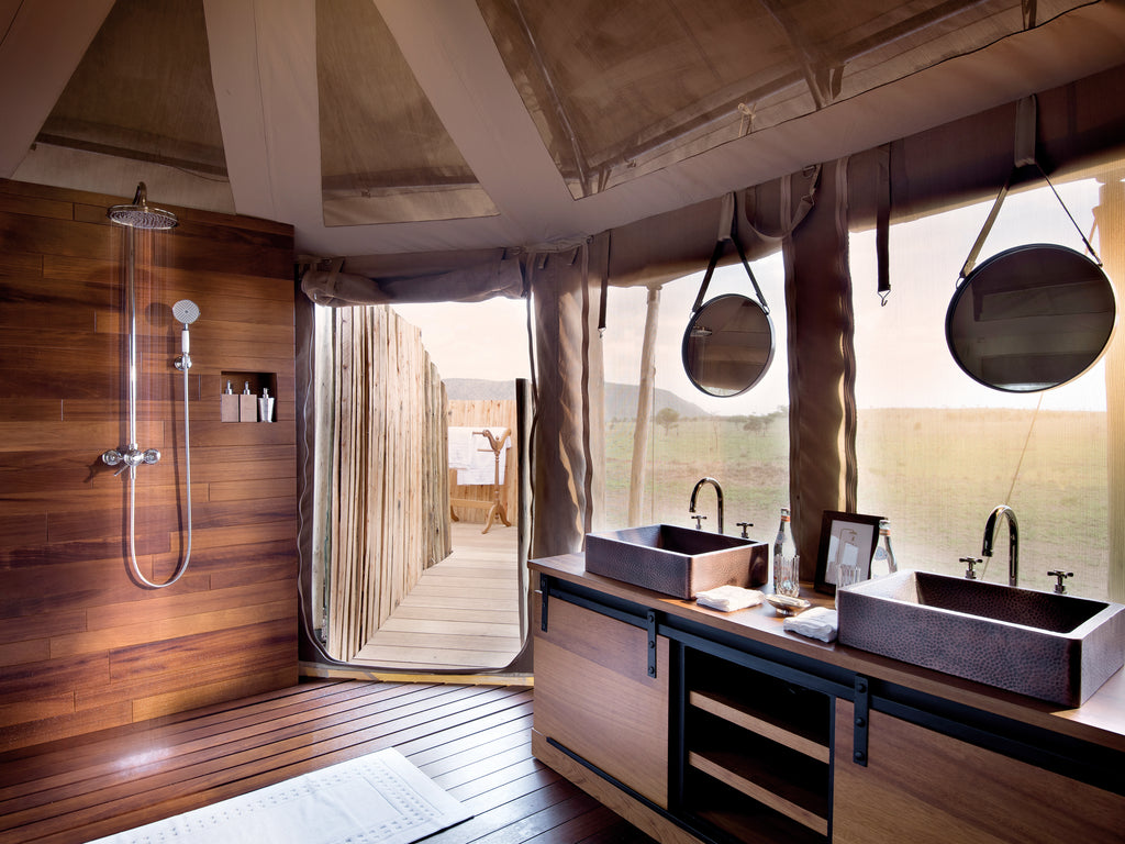 Luxury Tent En-suite Bathroom