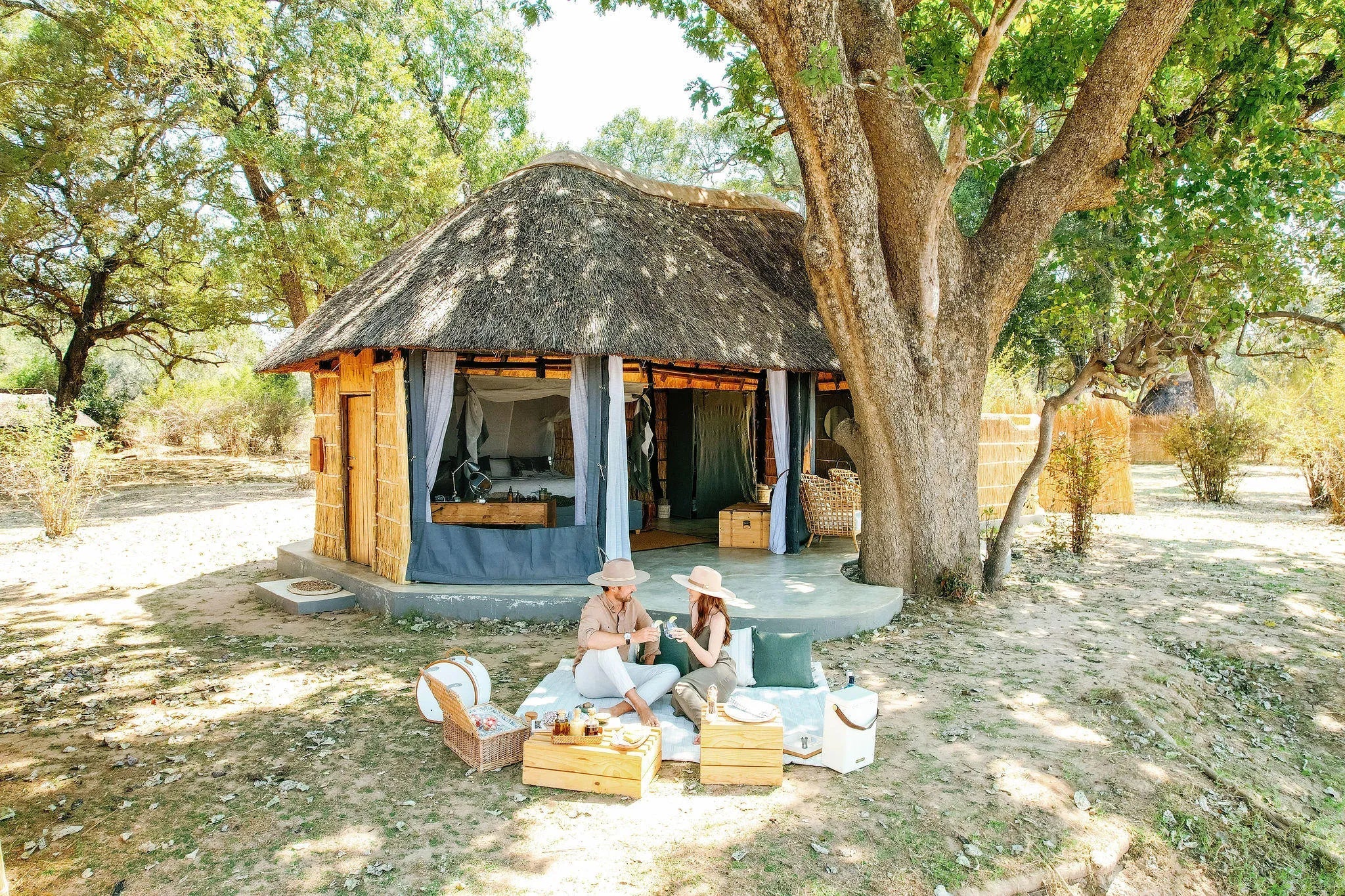 Time + Tide Mchenja at Time + Tide Mchenja, South Luangwa National Park, Zambia.