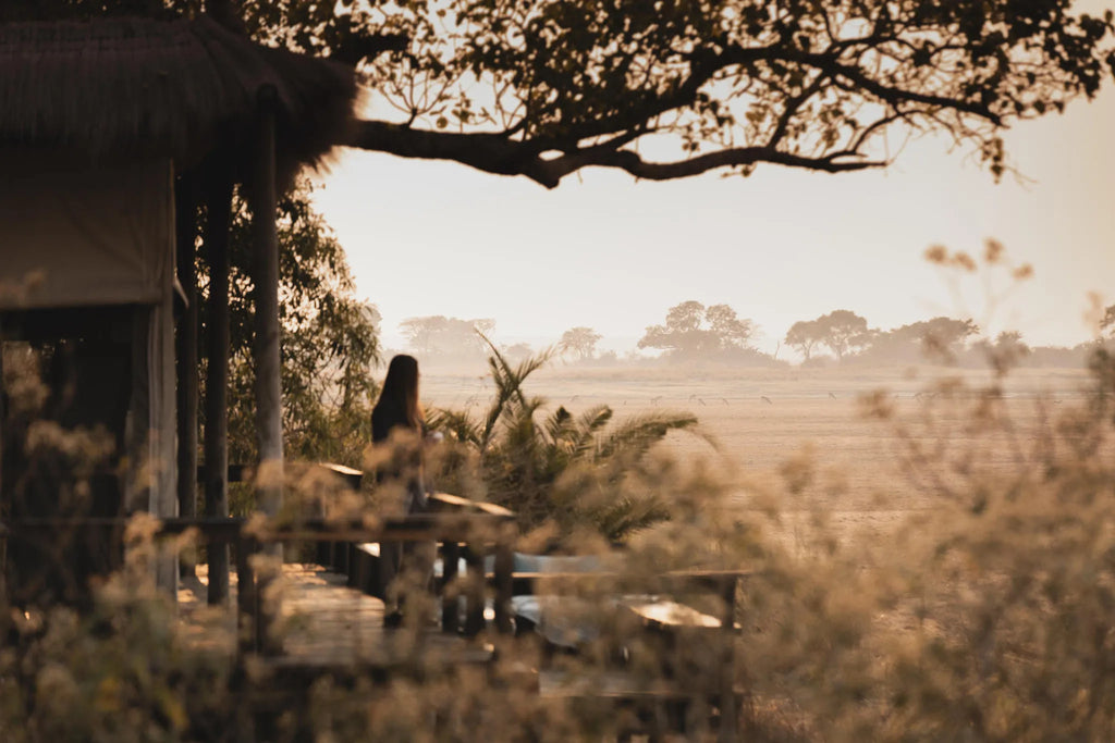 Wilderness Shumba Camp at Wilderness Shumba, Busanga Plains, Zambia.