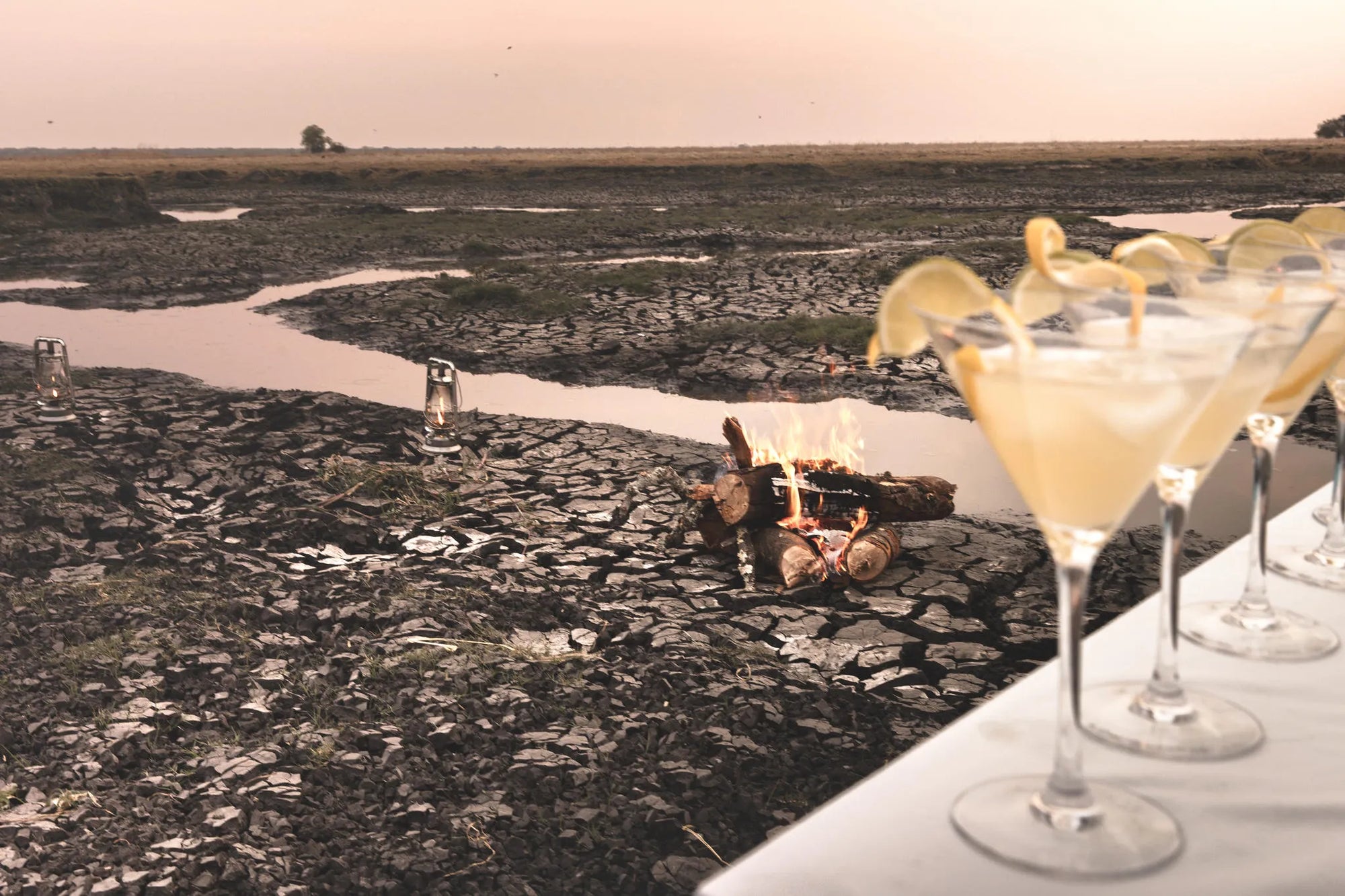 Wilderness Shumba Camp at Wilderness Shumba, Busanga Plains, Zambia.