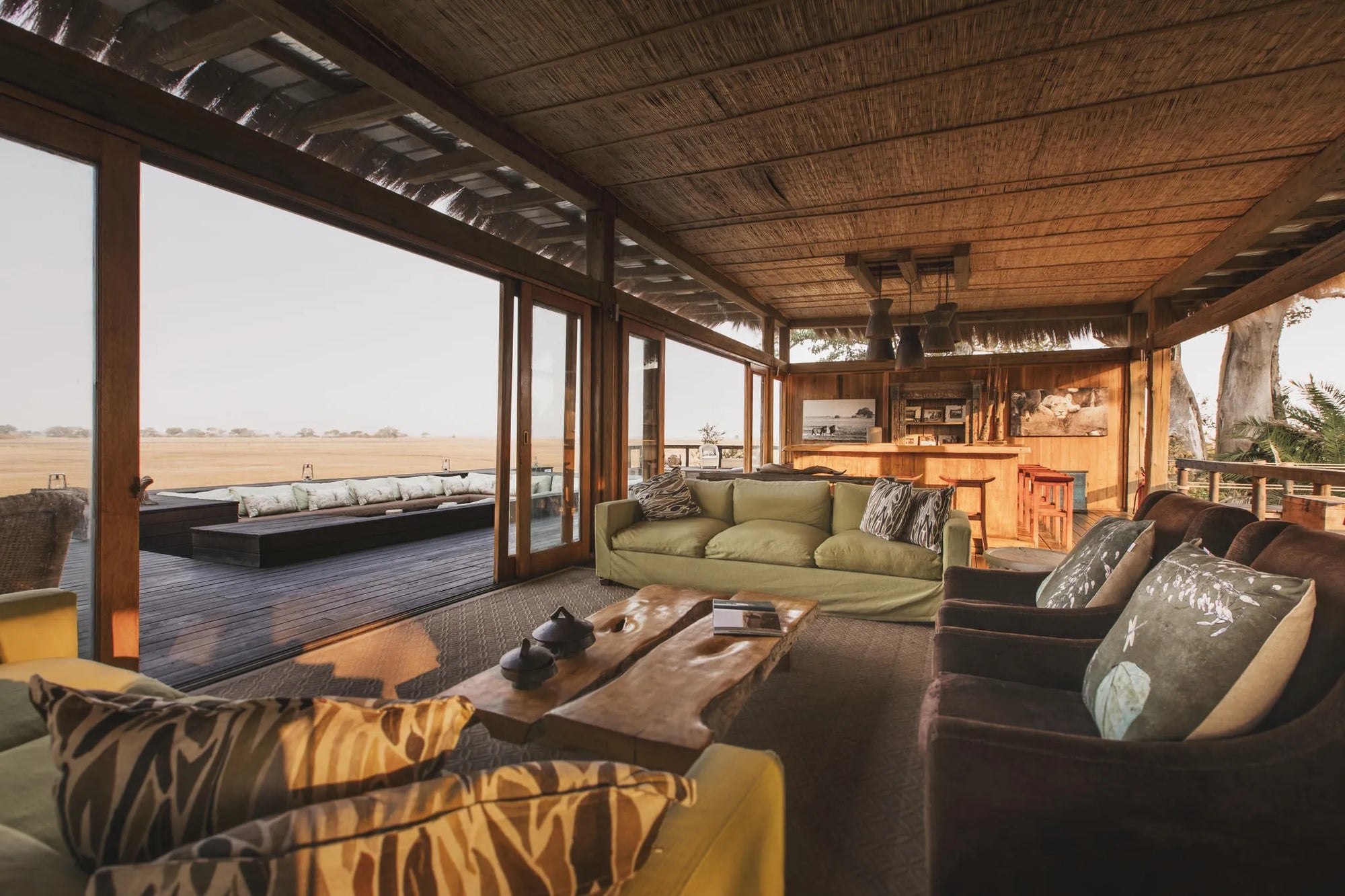 Wilderness Shumba Camp at Wilderness Shumba, Busanga Plains, Zambia.