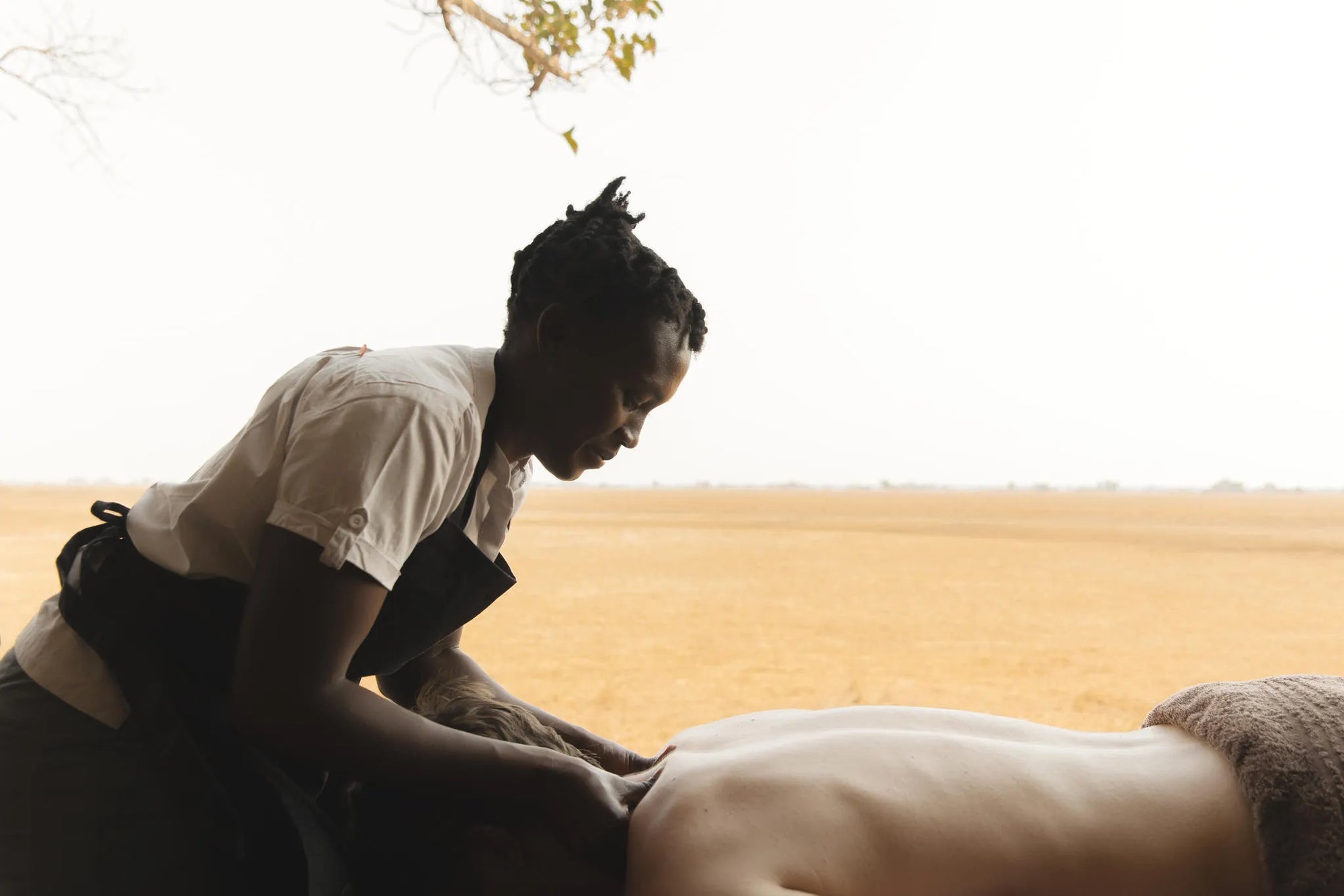 Wilderness Shumba Camp at Wilderness Shumba, Busanga Plains, Zambia.