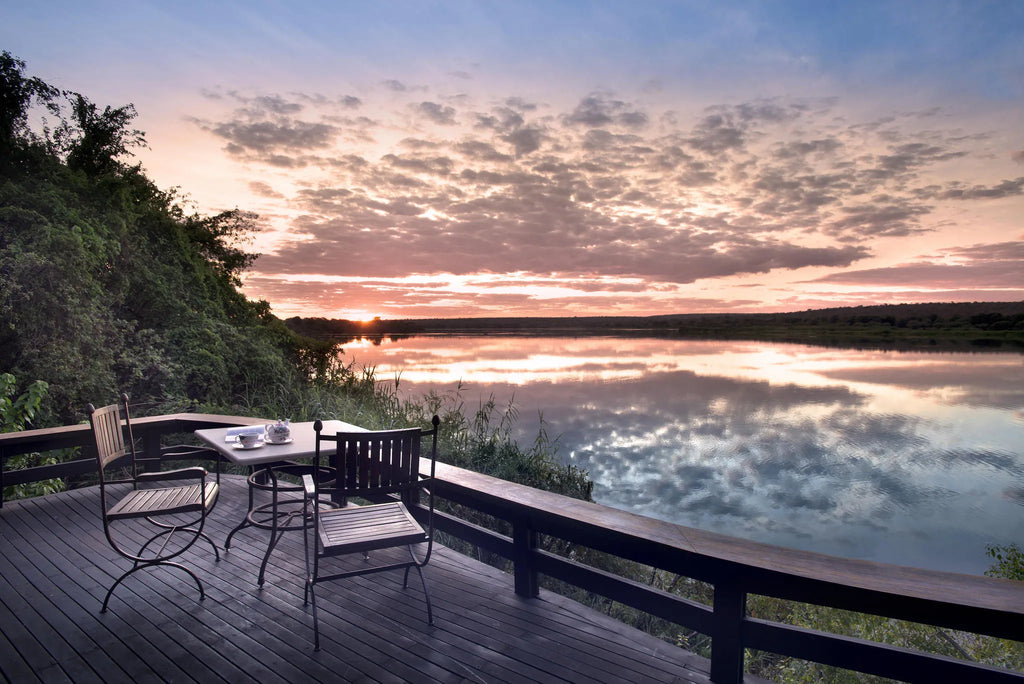Sunrise from your room at Royal Chundu Zambezi River Lodge, Victoria Falls (Zambia), Zambia.