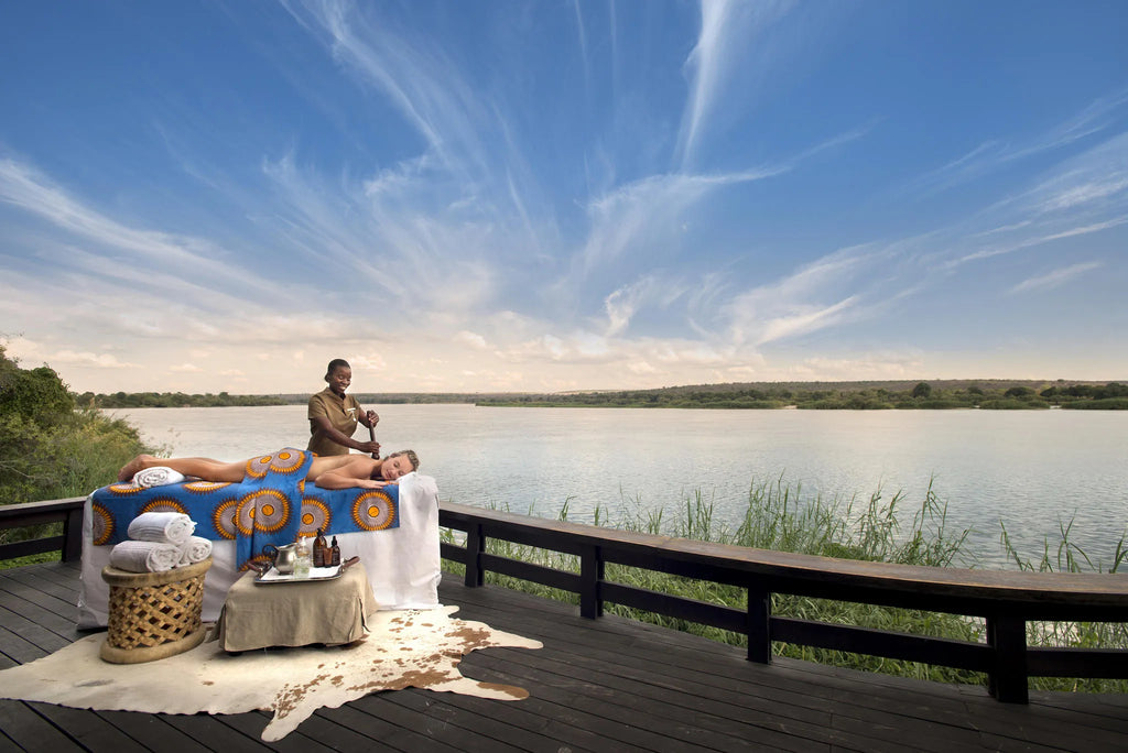 Spa Treatments, metered out by magical hands, in the privacy of your room at Royal Chundu Zambezi River Lodge, Victoria Fa...