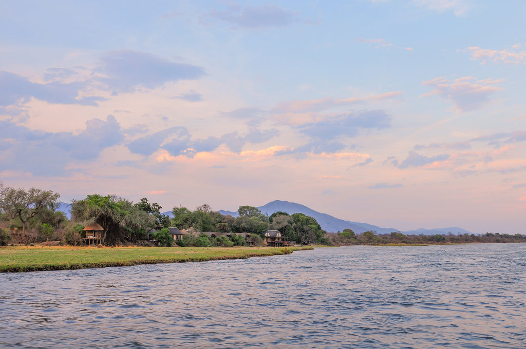 The Lodge - view from river
