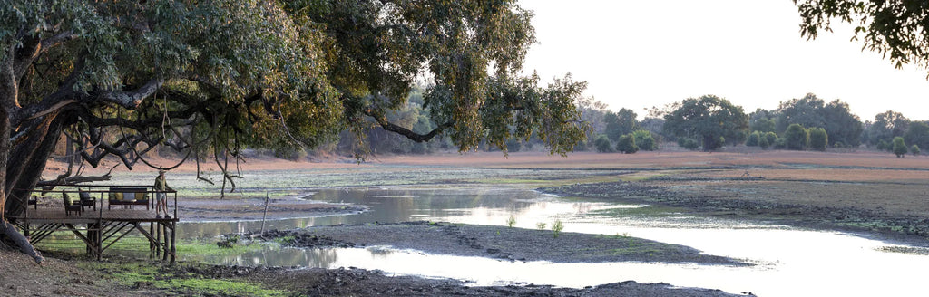 Big Lagoon Camp at Big Lagoon Camp, South Luangwa National Park, Zambia.